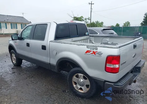 2005 Ford F150 Supercrew из США, поврежденный, VIN 1FTPW14505FA21136